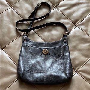 Coach black crossbody bag